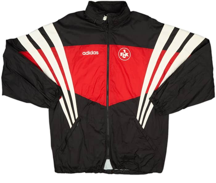 1996-97 Kaiserslautern adidas Hooded Rain Jacket - 5/10 - (M/L)