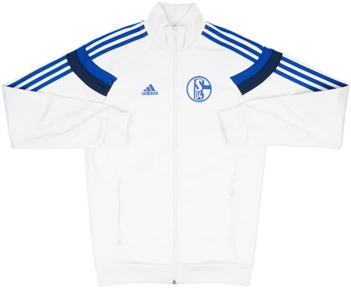 2014-15 Schalke adidas Track Jacket - 7/10 - (XS)