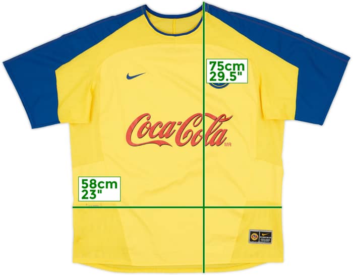 2003-04 Club America Home Shirt - 7/10 - (XL)