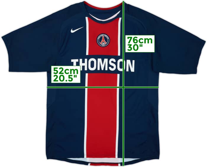 2005-06 Paris Saint-Germain Home Shirt - 8/10 - (M)
