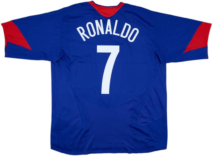 2005-06 Manchester United Away Shirt Ronaldo #7 - 7/10 - (XL)