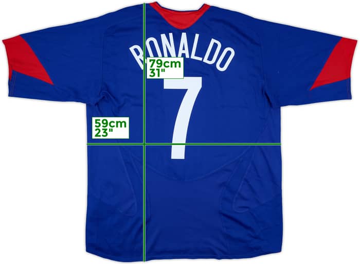 2005-06 Manchester United Away Shirt Ronaldo #7 - 7/10 - (XL)