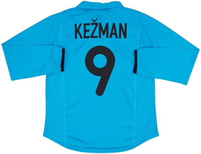 2001-02 PSV Away L/S Shirt Kezman #9 - 9/10 - (M)