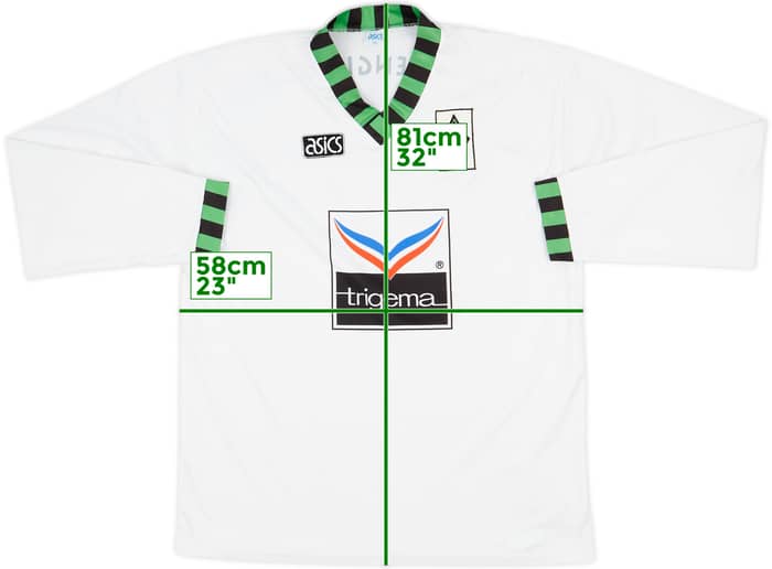 1992-94 Borussia Monchengladbach Home L/S Shirt - 5/10 - (XXL)