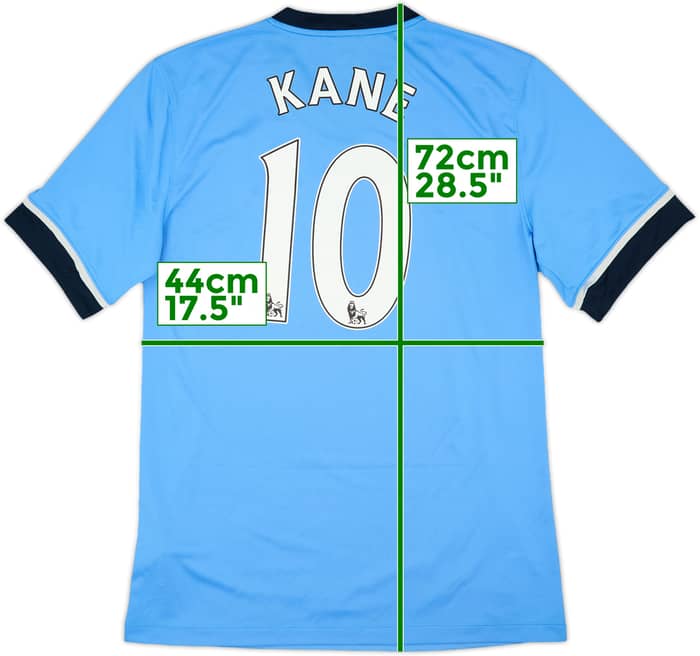 2015-16 Tottenham Away Shirt Kane #10 - 8/10 - (L)