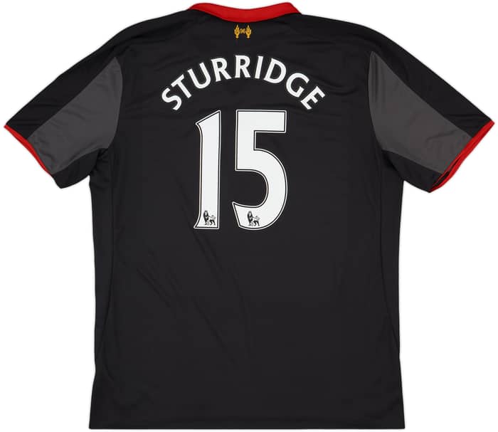 2014-15 Liverpool Third Shirt Sturridge #15 - 8/10 - (XL.Boys)
