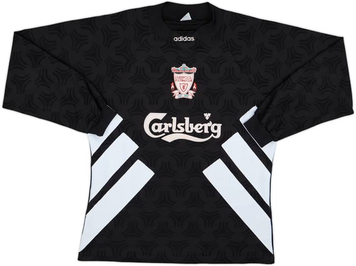 1993-95 Liverpool GK Shirt James #13 - 8/10 - (L)