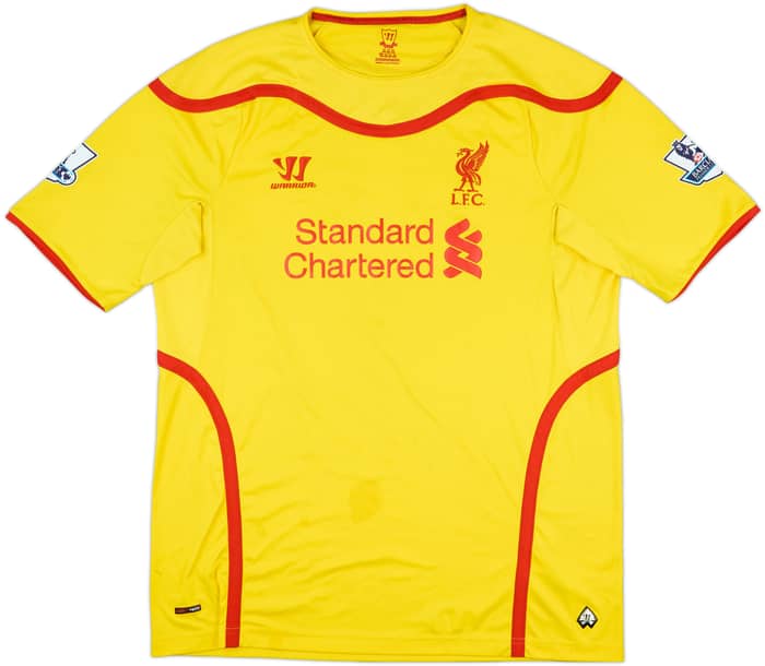 2014-15 Liverpool Away Shirt Lallana #20 - 6/10 - (XXL)