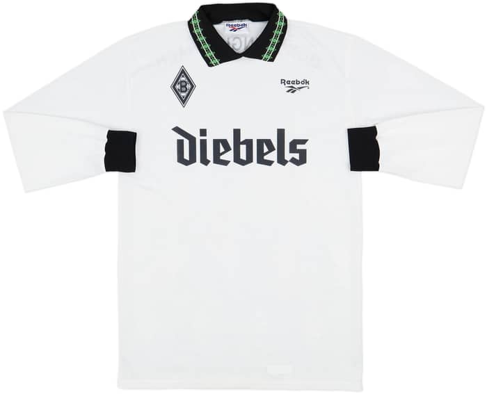 1995-96 Borussia Monchengladbach Home L/S Shirt - 8/10 - (M)
