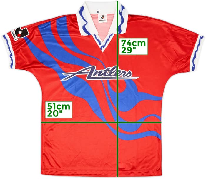 1993-94 Kashima Antlers Home Shirt - 7/10 - (M/L)