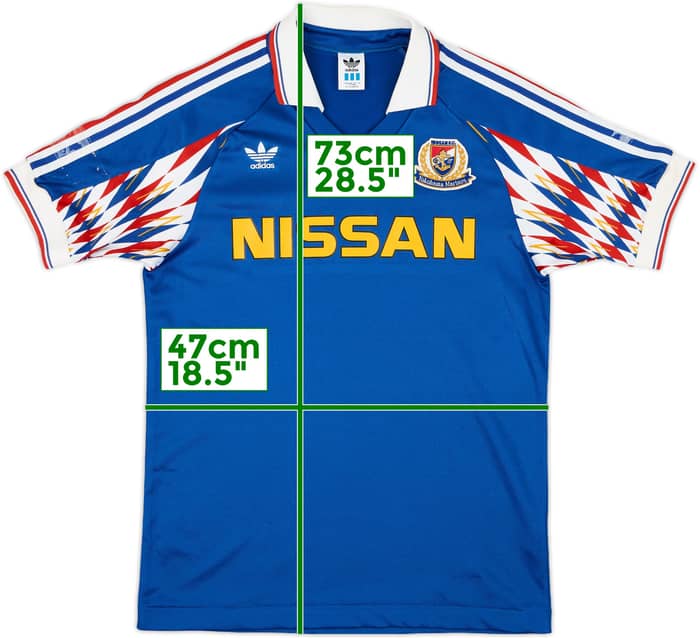 1992-93 Yokohama Marinos Home Shirt - 7/10 - (S)