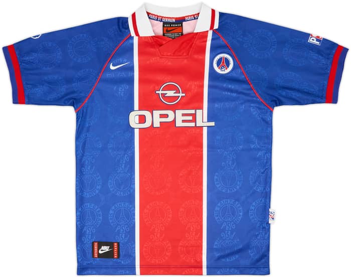 1996-97 Paris Saint-Germain Home Shirt - 8/10 - (XL.Boys)