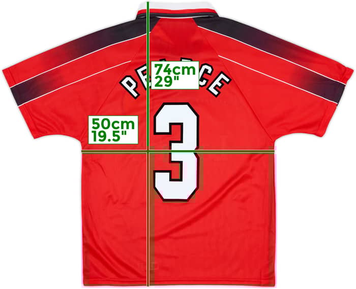1996-97 Nottingham Forest Home Shirt Pearce #3 - 10/10 - (M)