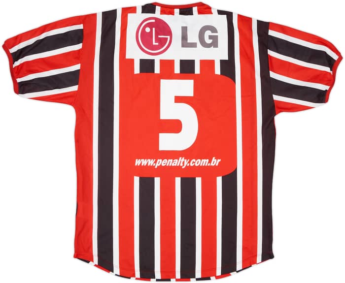 2002-03 Sao Paulo Away Shirt #5 - 8/10 - (M)