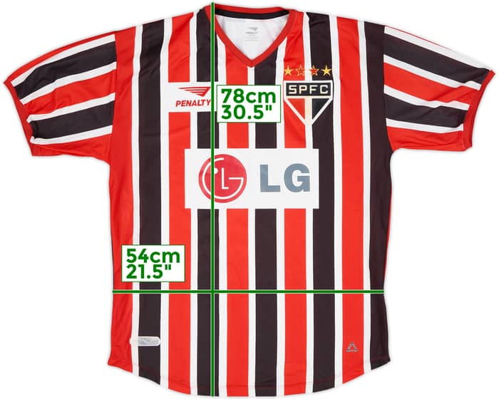 2002-03 Sao Paulo Away Shirt #5 - 8/10 - (M)