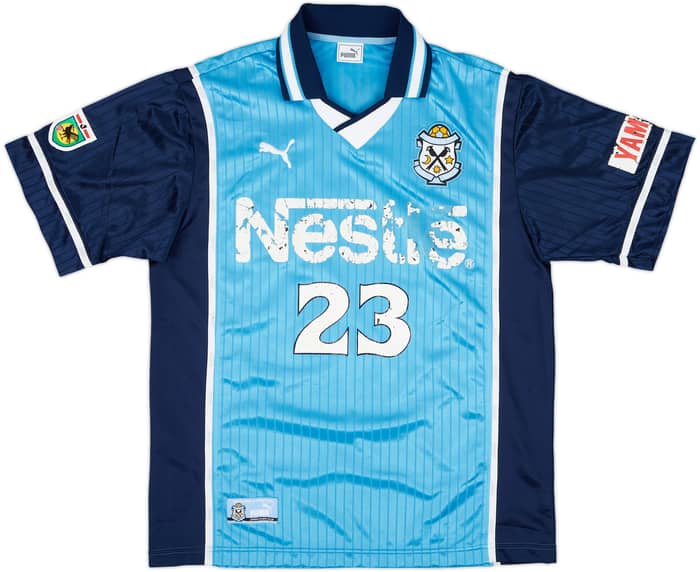 2000-01 Jubilo Iwata Home Shirt #23 - 4/10 - (L)
