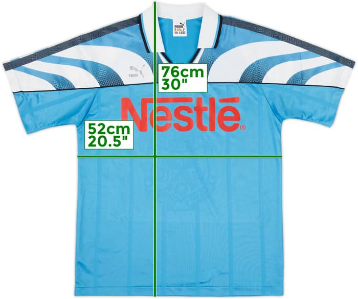 1997 Jubilo Iwata Home Shirt - 5/10 - (L)