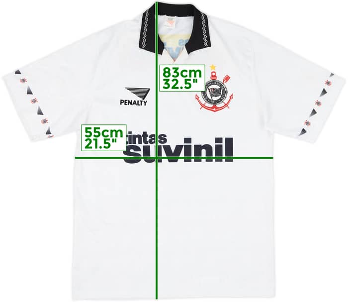 1995 Corinthians Away Shirt - 9/10 - (M)