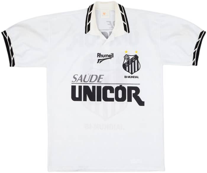 1996 Santos Home Shirt #10 - 8/10 - (L)