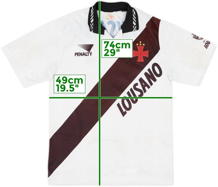1995 Vasco Da Gama Away Shirt - 7/10 - (M)
