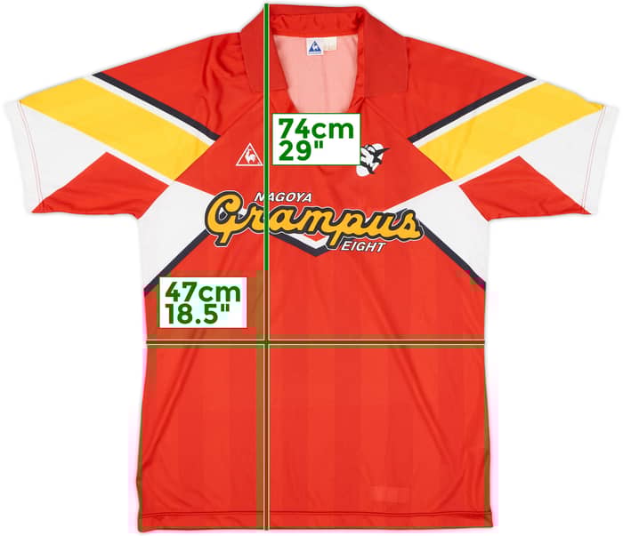 1992 Nagoya Grampus Eight Home Shirt - 6/10 - (M/L)