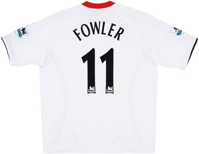 2005-06 Liverpool Away Shirt Fowler #11 - 5/10 - (XL)