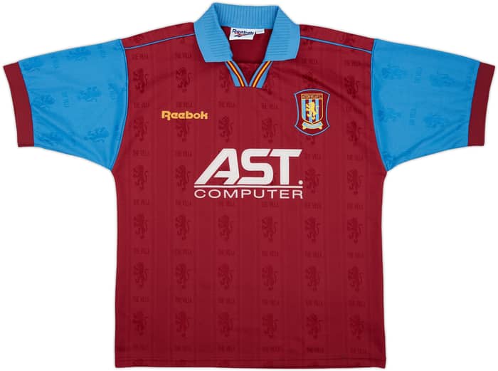 1995-97 Aston Villa Home Shirt - 9/10 - (M)