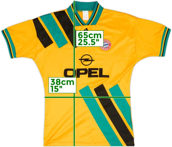 1993-96 Bayern Munich Away Shirt - 8/10 - (S)