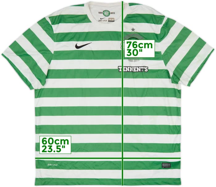2012-13 Celtic '125th Anniversary' Home Shirt - 4/10 - (XXL)