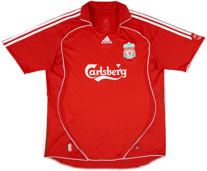 2006-08 Liverpool Home Shirt - 5/10 - (XL)
