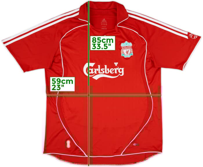 2006-08 Liverpool Home Shirt - 5/10 - (XL)