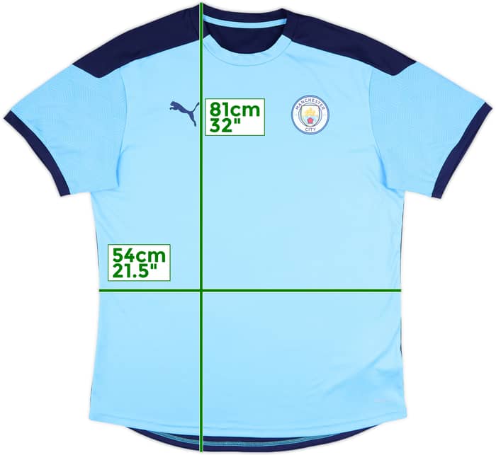 2019-20 Manchester City Puma Training Shirt - 9/10 - (XL)