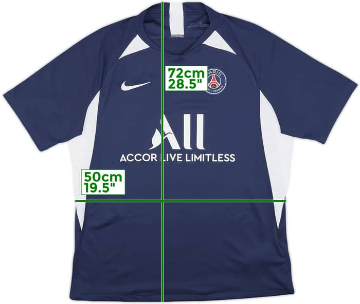 2019-20 Paris Saint-Germain Nike Training Shirt - 9/10 - (XL)