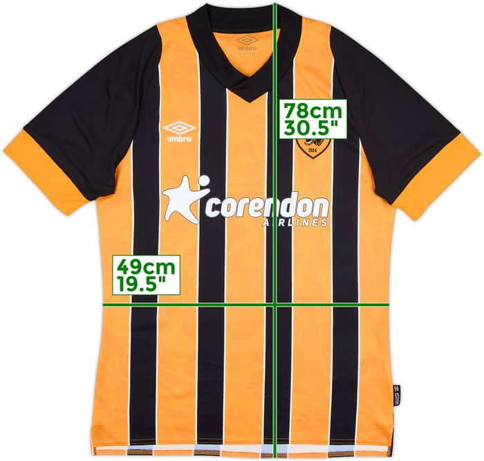 2022-23 Hull City Home Shirt - 10/10 - (M)