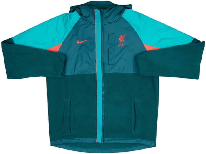 2022-23 Liverpool Nike Hooded Track Jacket - 10/10 - (L)