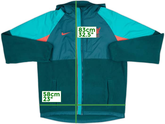 2022-23 Liverpool Nike Hooded Track Jacket - 10/10 - (L)