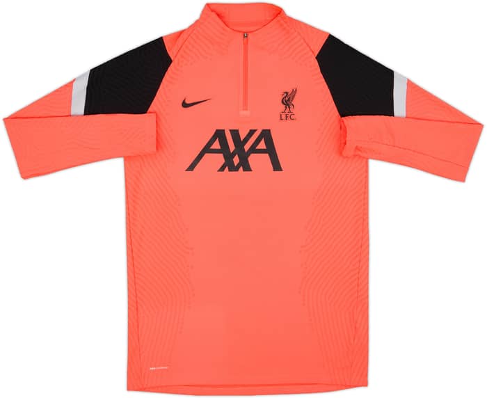 2020-21 Liverpool Nike Vaporknit 1/4 Zip Training Top - 10/10 - (L)
