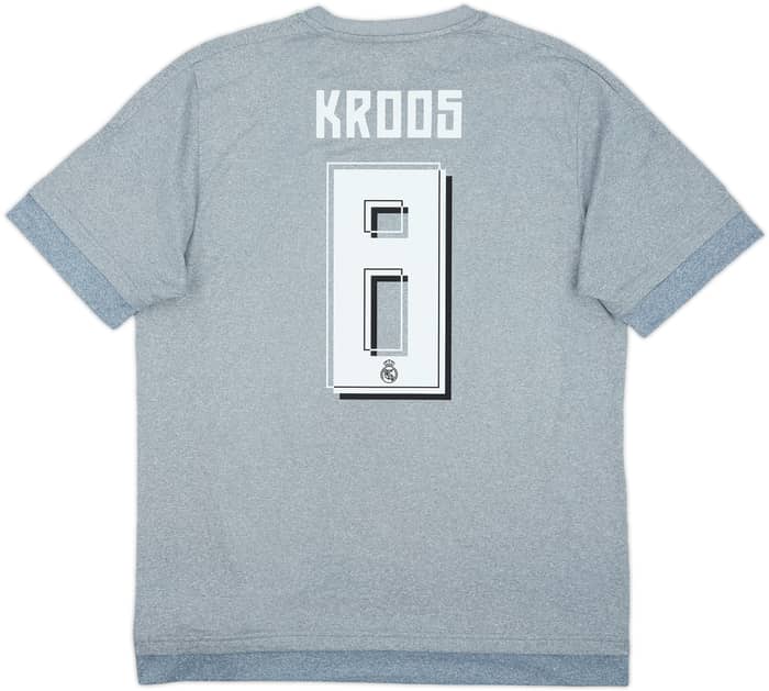 2015-16 Real Madrid Away Shirt Kroos #8 - 9/10 - (L)