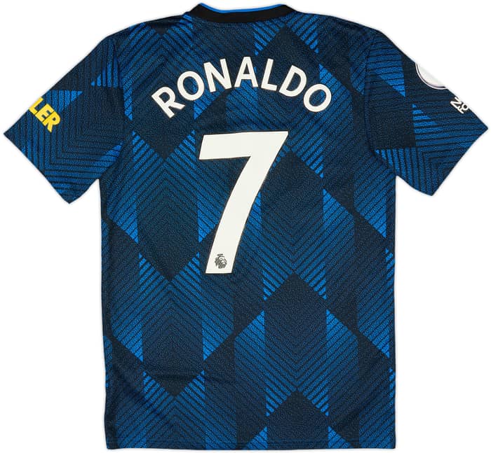 2021-22 Manchester United Third Shirt Ronaldo #7 - 9/10 - (S)