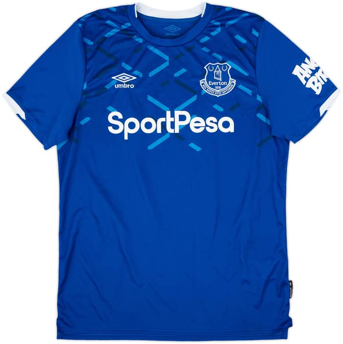 2019-20 Everton Home Shirt Baines #3 - 10/10 - (L)