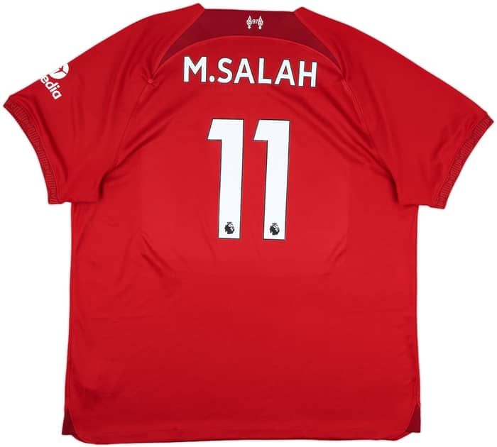 2022-23 Liverpool Home Shirt M.Salah #11 - 7/10 - (XXL)