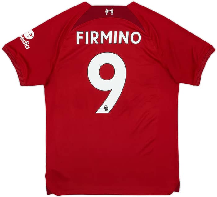 2022-23 Liverpool Home Shirt Firmino #9 - 9/10 - (M)