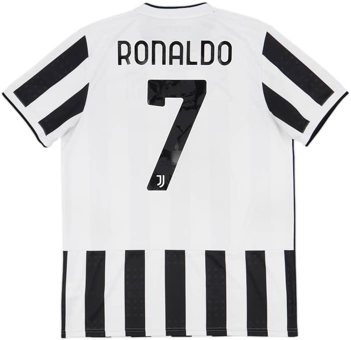 2021-22 Juventus Home Shirt Ronaldo #7 - 7/10 - (L)