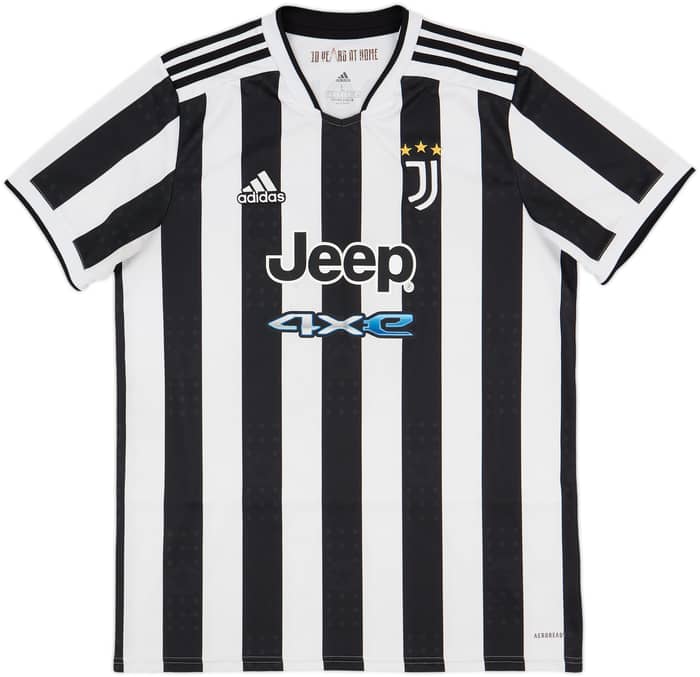 2021-22 Juventus Home Shirt Ronaldo #7 - 7/10 - (L)