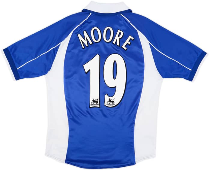 2000-02 Everton Home Shirt Moore #19 - 7/10 - (M)