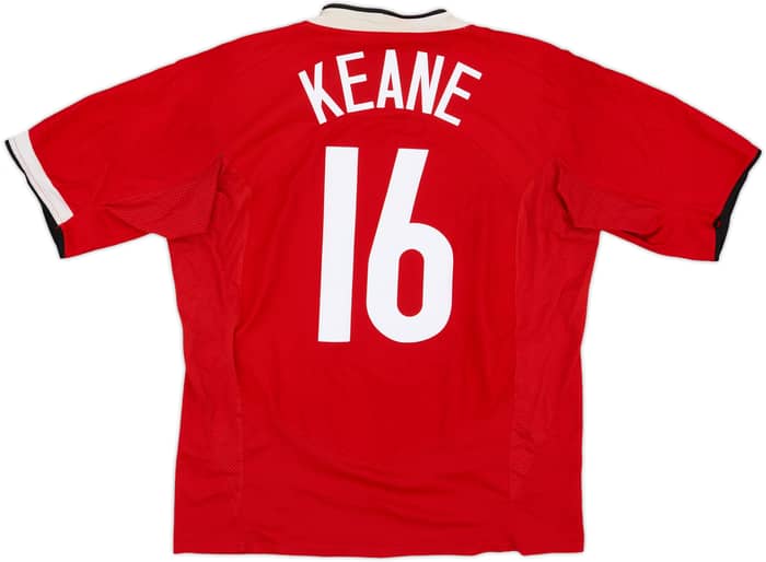 2004-06 Manchester United Home Shirt Keane #16 - 5/10 - (M)
