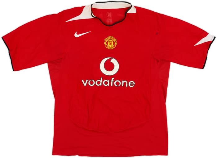2004-06 Manchester United Home Shirt Keane #16 - 5/10 - (M)