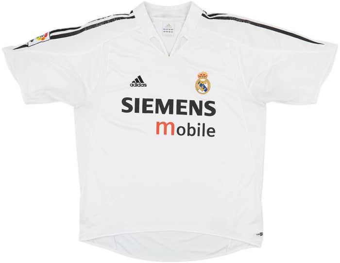 2004-05 Real Madrid Home Shirt - 4/10 - (L)