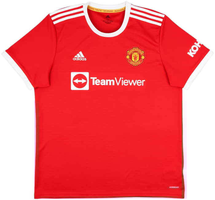 2021-22 Manchester United Home Shirt Ronaldo #7 - 7/10 - (XL)