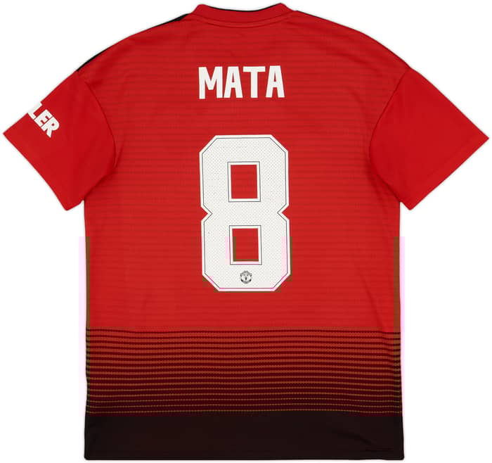 2018-19 Manchester United Home Shirt Mata #8 - 7/10 - (M)